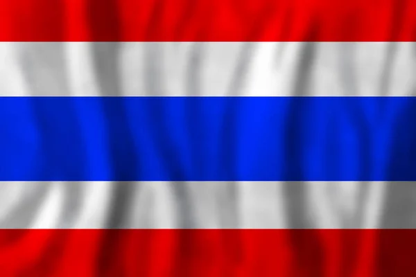 Thailand Concept Met Thailand Vlag Achtergrond Reizen Taal Leren — Stockfoto