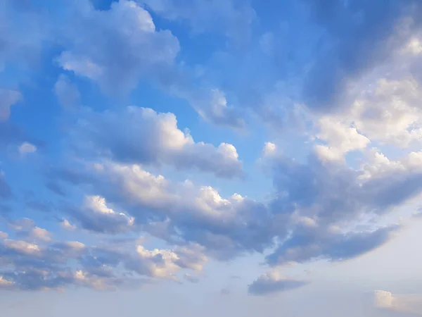 Όμορφη Ουρανό Σύννεφα Φόντο Ορίζοντα Τοπίο — Φωτογραφία Αρχείου