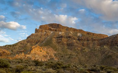 Guajara dağın gün batımında