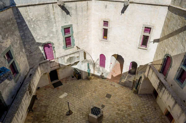 Pátio interior do Museu Fort Saint-Tropez — Fotografia de Stock