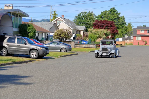 Kit Clásico Model Ford Recorre Las Calles Ciudad Chilliwack Canadá —  Fotos de Stock