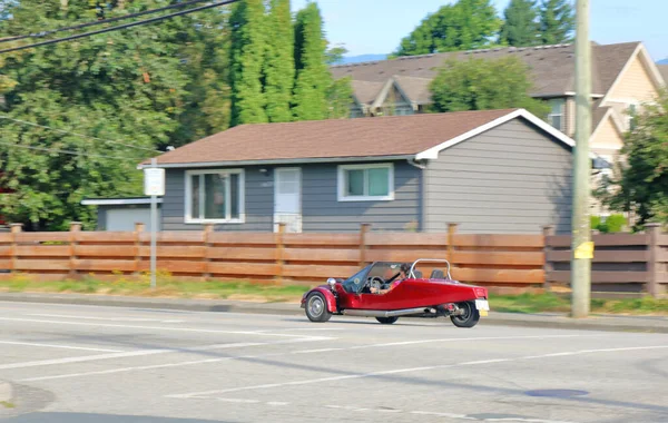 Gemaakt Door Harley Davidson Werd Een Driewieler Trihawk Gespot Chilliwack — Stockfoto