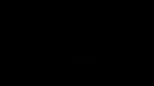 Реальный Эффект Блика Объектива Оптический Эффект Прожектора Флэш Луч — стоковое видео