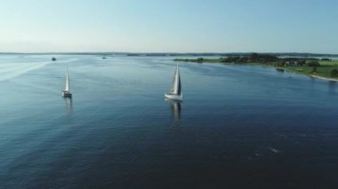 Gün ışığında Jutland, Danimarka yelken