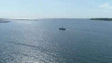 Su, Jutland, Danimarka gemide üzerinde robot