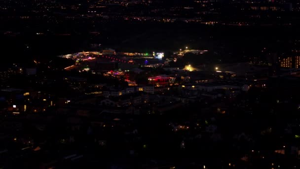 Drone Sobre Northside Festival Aarhus Dinamarca — Vídeo de Stock