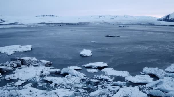 Iceberg di Jokulsarlon — Video Stock