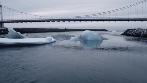 La Porta dell'Iceberg — Video Stock