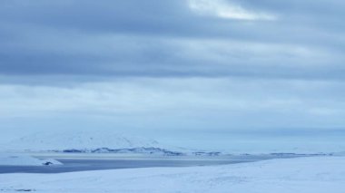 İzlanda'nın muhteşem manzara panoramik çekim.