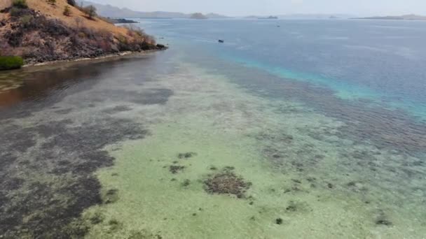 Playa de Bali Aérea — Vídeo de stock