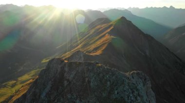 Avusturya'nın büyük dağ manzaraları