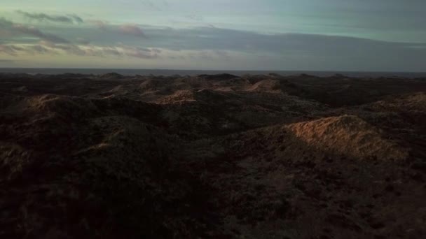 Collines de sable au Danemark — Video