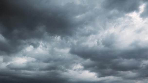 Nuvens de tempestade Timelapse — Vídeo de Stock