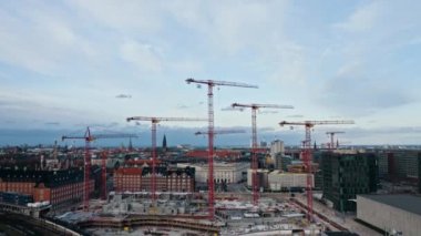 Kopenhag, Danimarka 'da Havadan Çekim ve Endüstriyel Turnalar