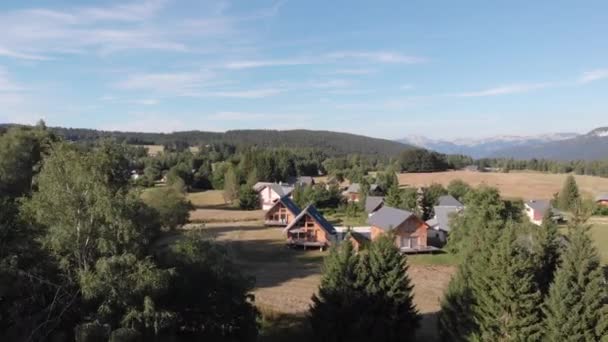 Vol de drone Selfie décollant du pilote — Video