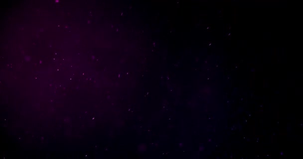 Abstrakter Hintergrund der Teilchen — Stockvideo