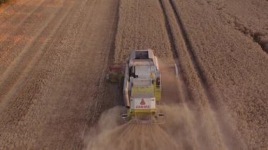 Tarladaki Ekinleri Birleştiren Drone