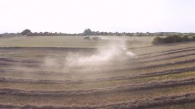 Tozlu Ekinleri Birleştiren Drone