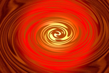 yuvarlak turuncu simge, akustik dalga, Öklid dalgası, soyut ses materyali, arkaplan soyutlaması ve illüstrasyon