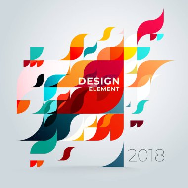 Minimalist tasarım, yaratıcı kavramı, modern diagonal arka plan geometrik öğesi. Çok renkli geometrik dalgaları şeffaflık ve gradyanlar ile. 