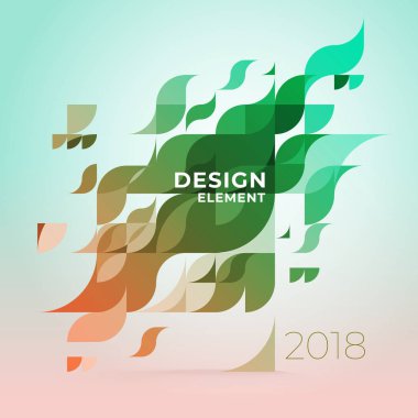 Minimalist tasarım, yaratıcı kavramı, modern diagonal arka plan geometrik öğesi. Çok renkli geometrik dalgaları şeffaflık ve gradyanlar ile. 