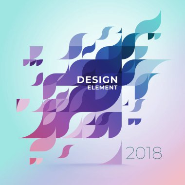 Minimalist tasarım, yaratıcı kavramı, modern diagonal arka plan geometrik öğesi. Çok renkli geometrik dalgaları şeffaflık ve gradyanlar ile. 