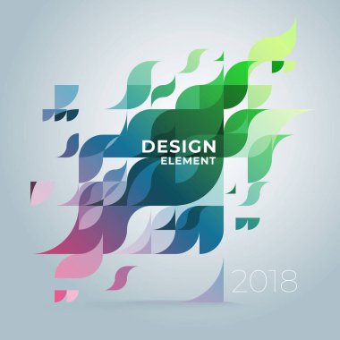 Minimalist tasarım, yaratıcı kavramı, modern diagonal arka plan geometrik öğesi. Çok renkli geometrik dalgaları şeffaflık ve gradyanlar ile. 