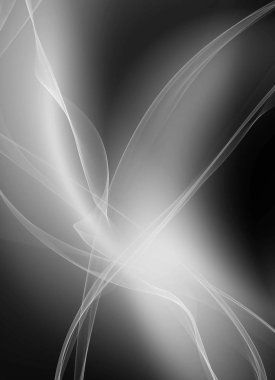 Melek kanadı soyut gümüş mistik desen arka plan