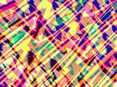 Renkli modern eğlenceli çılgın tatil zemin tasarımı