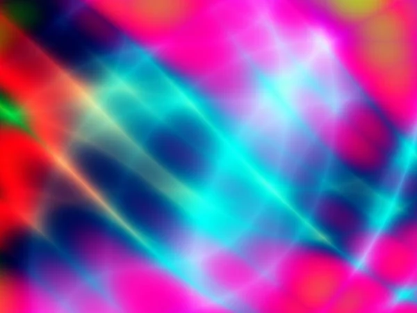 Modèle Abstrait Multicolore Force Lumineuse — Photo