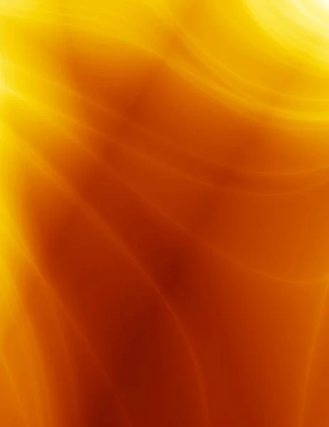 曲线抽象橙色波壁纸背景 — 图库照片