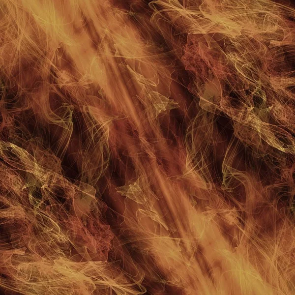 炎グランジ深い煙ファンタジーアートの背景 — ストック写真