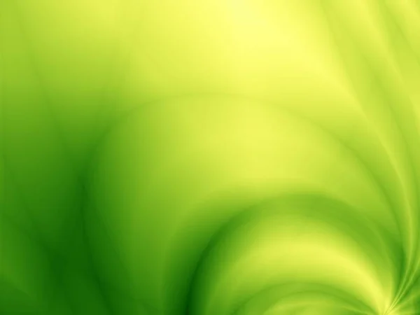 Волна Зеленая Природа Цветочное Искусство Абстрактный Фон — стоковое фото