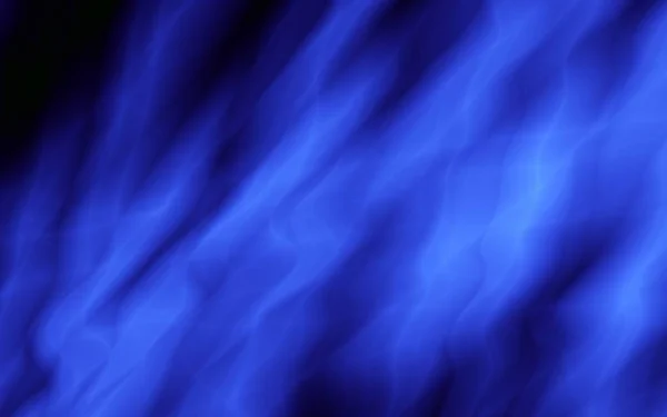 Flame Dark Blue Flow Water Abstract Background — Stock Photo, Image