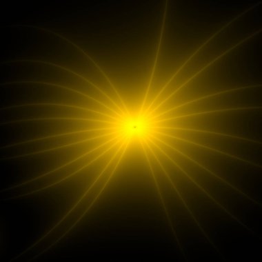 Soyut güneş illüstrasyon sanat arka planı