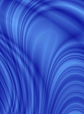 Dalga sanatı soyut mavi tasarım