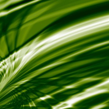 Yaprak sanatı soyut yeşil tasarım