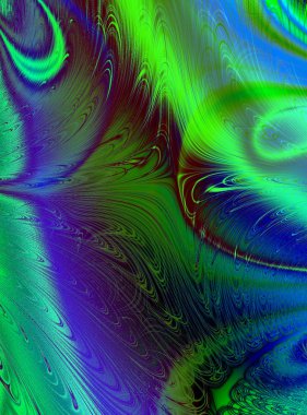 Koyu yeşil duvar kağıdı tasarımı