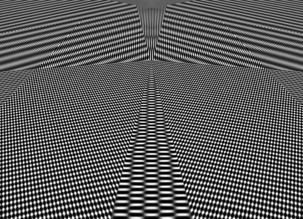 Illusion Optical Monochrome Technology Art Background — Stock Photo, Image