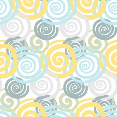 Vektör Dikişsiz desen arka plan Soyut El çekilmiş