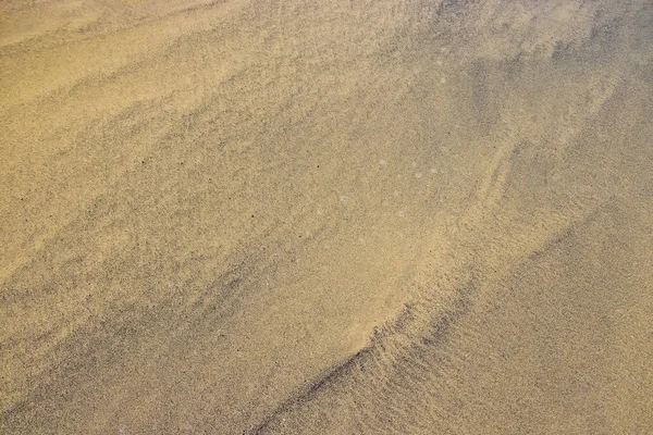 Weiche Welle Des Meeres Sandstrand Der Nähe Des Atlantiks — Stockfoto