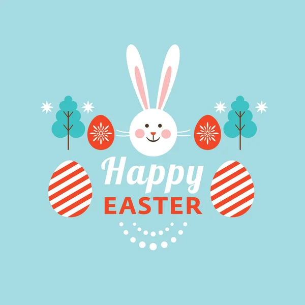 Happy Easter Card Vector — Stock Vector