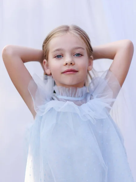 Retrato Niña Aire Libre Verano — Foto de Stock