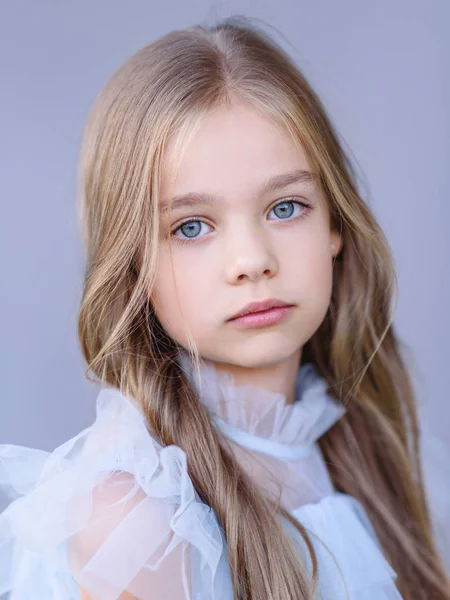 Retrato Niña Aire Libre Verano — Foto de Stock