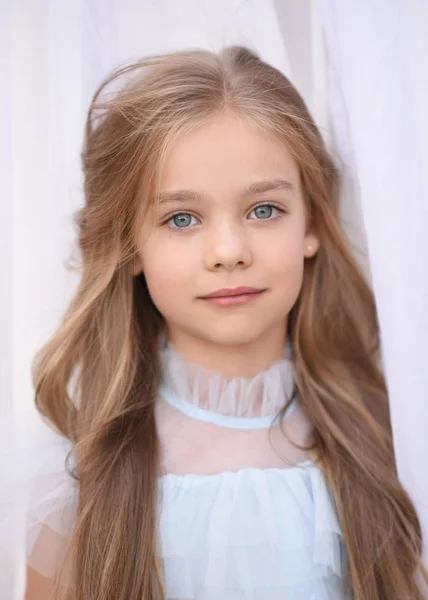 Retrato Niña Aire Libre Verano — Foto de Stock