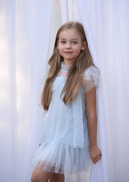 Retrato Niña Aire Libre Verano — Foto de Stock