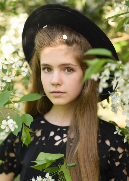 Retrato Niña Aire Libre Verano — Foto de Stock