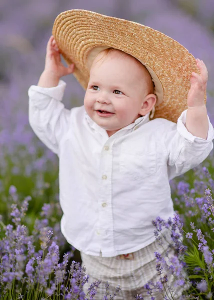 Retrato Niño Naturaleza — Foto de Stock