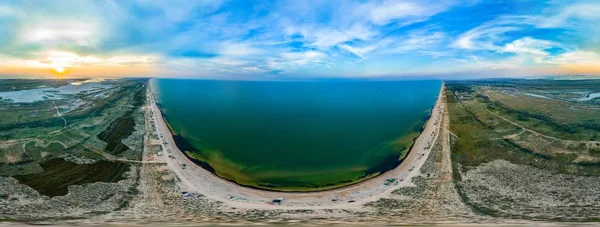 Virtual reality 360 degrees panorama of sky