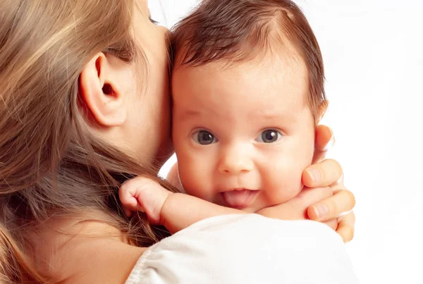 Portrait of a happy little beautiful smiling girl — Stock Photo, Image